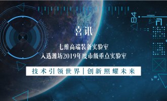 七维高端装备实验室入选2019年度市级重点实验室 