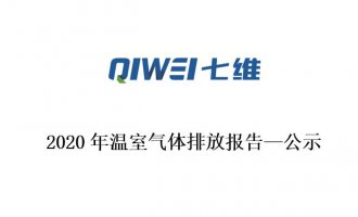 2020年温室气体排放报告--公示